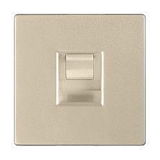 Розетка Werkel Ethernet RJ-45 шампань W1181011 4690389157479 4