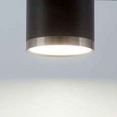 Потолочный светодиодный светильник Elektrostandard DLR024 6W 4200K черный матовый a039018 1