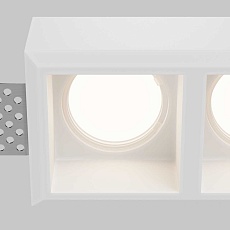 Встраиваемый светильник Maytoni Technical Downlight Gyps Modern DL131-GU10-02-W 4