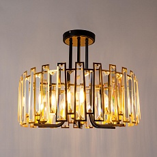 Потолочная люстра Arte Lamp Amber A1028PL-6BK 3