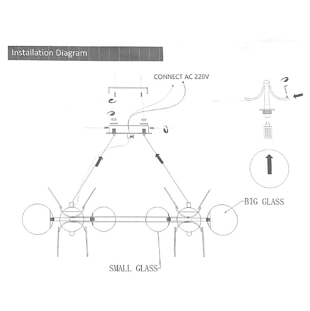 Подвесная люстра Imperium Loft Matisse 167235-26 Фото № 10