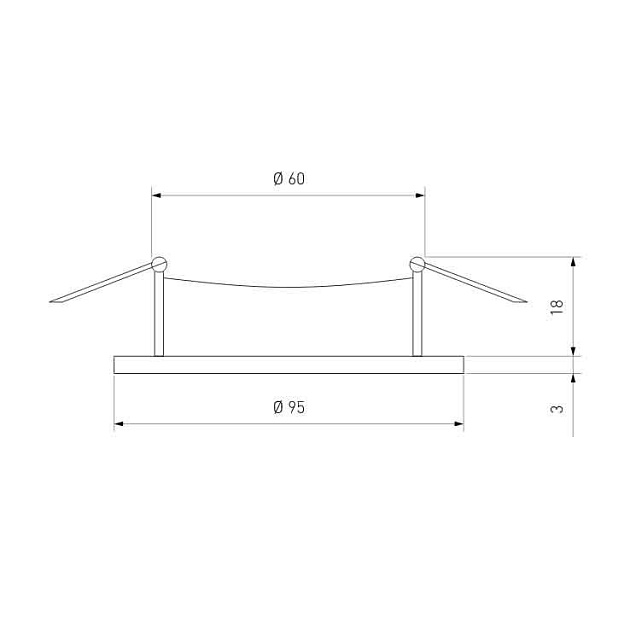Встраиваемый светильник Elektrostandard 25001/01 MR16 белый a057000 Фото № 2