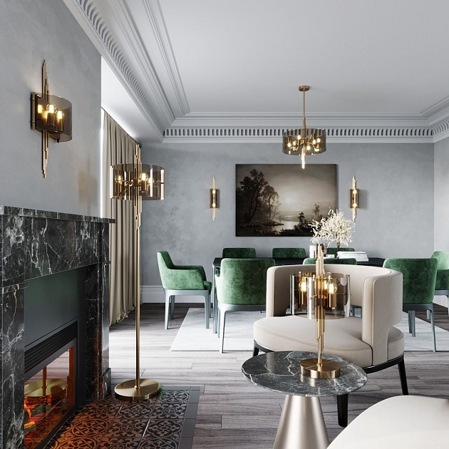 Бра Odeon Light Exclusive Margaret 4895/2WA изображение 7 Бра Odeon Light Exclusive Margaret 4895/2WA Фото № 7