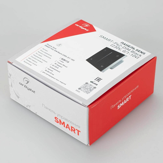 Панель управления Arlight Sens Smart-P42-Dim Black 028113 изображение 4 Панель управления Arlight Sens Smart-P42-Dim Black 028113 Фото № 4