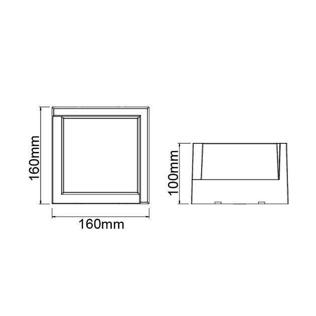 Уличный настенный светодиодный светильник Mantra Creek 8864 Фото № 2