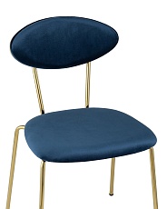 Кухонный стул Stool Group Ники синий 139014 BLUE FUT-40 1