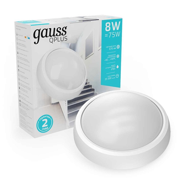 Уличный светодиодный светильник Gauss 141411208 Фото № 4