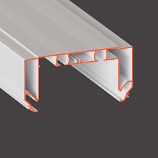 Профиль Flexy для изготовления скрытых п-образных карнизных ниш 11058 GARDINA2 5 9016