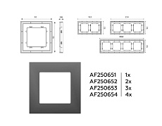 Рамка AMBRELLA VOLT AF250652 2