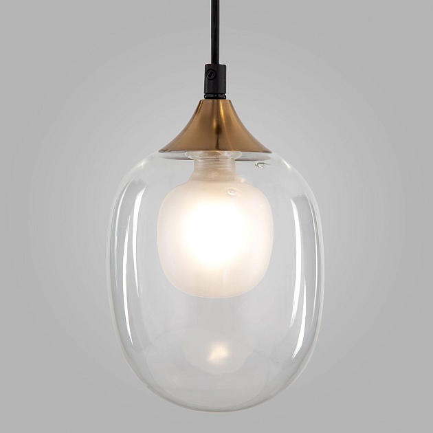 Подвесная люстра Eurosvet Spritz 70216/3 латунь Фото № 3