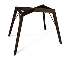 Кухонный стол Sheffilton SHT-TU9-2/140/80 МДФ овальная венги/мрамор премиум светлый 6648385002 1