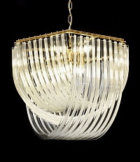 Подвесная люстра Lumina Deco Weddini LDP 6001-600 GD+CL 1