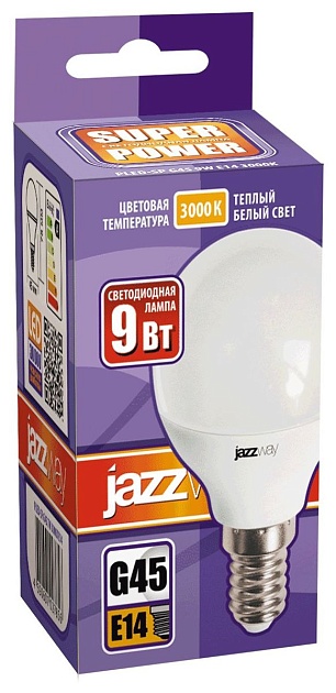 Лампа светодиодная Jazzway E14 9W 3000K матовая 2859570A фото 2