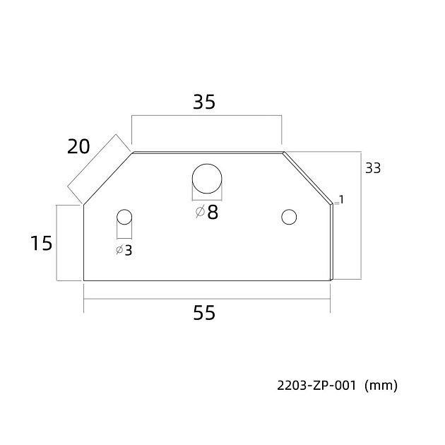 Коннектор Favourite Practica 2203-ZP-001 Фото № 1