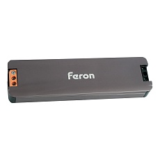 Трансформатор электронный для светодиодной ленты 300W 12V IP67 (драйвер), LB007 Feron 53148