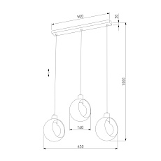 Подвесной светильник TK Lighting 2743 Cyklop 1