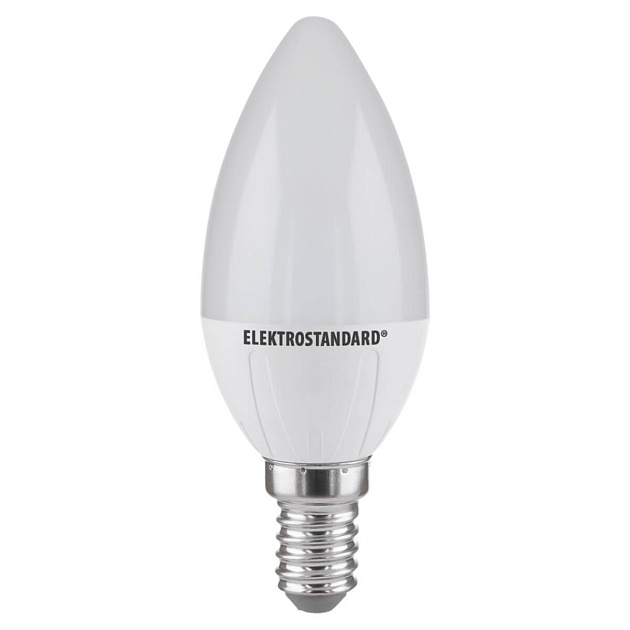 Лампа светодиодная Elektrostandard E14 6W 4200K матовая a034837 фото 