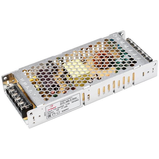 Блок питания Arlight HTS-200-5-Slim 5V 200W IP20 40A 020991 Фото № 1