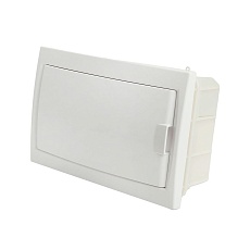 Бокс встраиваемый Stekker EBX50-2/08-20 8 модулей, белый, пластик, серия Standart 49636