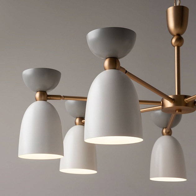 Подвесная люстра Maytoni Cloches MOD113PL-07W Фото № 4