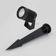 Уличный светодиодный светильник Elektrostandard Landscape 043 FL LED черный a059011 3