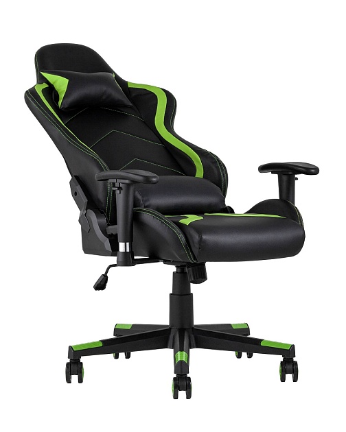 Игровое кресло TopChairs Cayenne зеленое SA-R-909 green Фото № 6