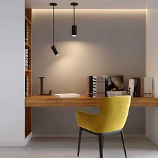 Подвесной светодиодный светильник Elektrostandard Drop 50222 LED черный a061483 1