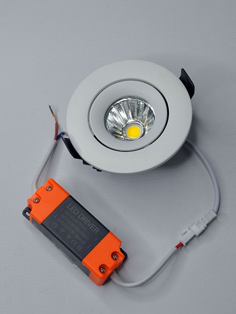 Встраиваемый светодиодный светильник Elvan VLS006R-7W-NH-Wh Фото № 16