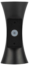 Уличный настенный светодиодный светильник ЭРА WL42 BK+GD Б0054420 2