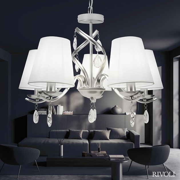 Подвесная люстра Rivoli Klavdia 2098-305 Б0071282 изображение 3 Подвесная люстра Rivoli Klavdia 2098-305 Б0071282 Фото № 3