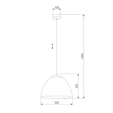 Подвесной светильник TK Lighting 3245 Faro 1