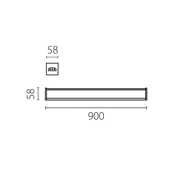 Светильник линейный 36W Trito Lightstar 456367 Фото № 2