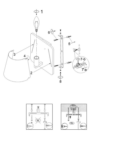 Настенный светильник Lucide Idaho 77281/01/36 изображение 5 Настенный светильник Lucide Idaho 77281/01/36 Фото № 5