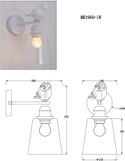Бра MyFar Tracey MR1960-1W 1