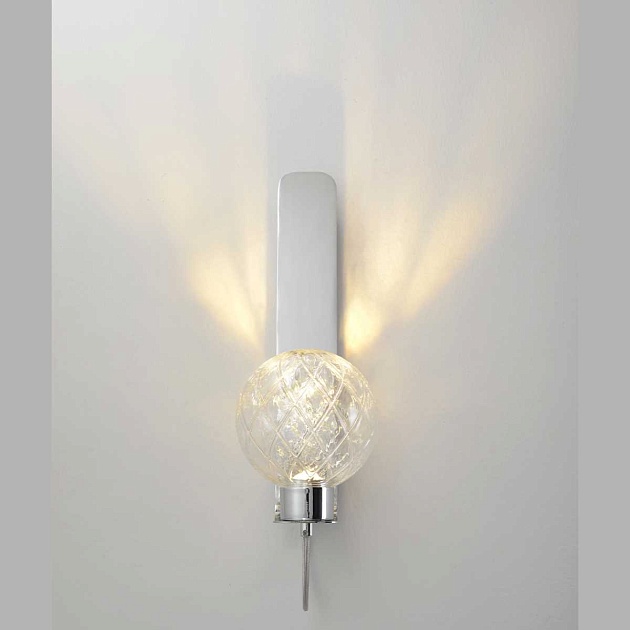 Бра Crystal Lux BELLA AP1 CHROME Фото № 2