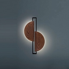Настенный светильник Nowodvorski Sunrise Led Dark Wood/Black 7652 2