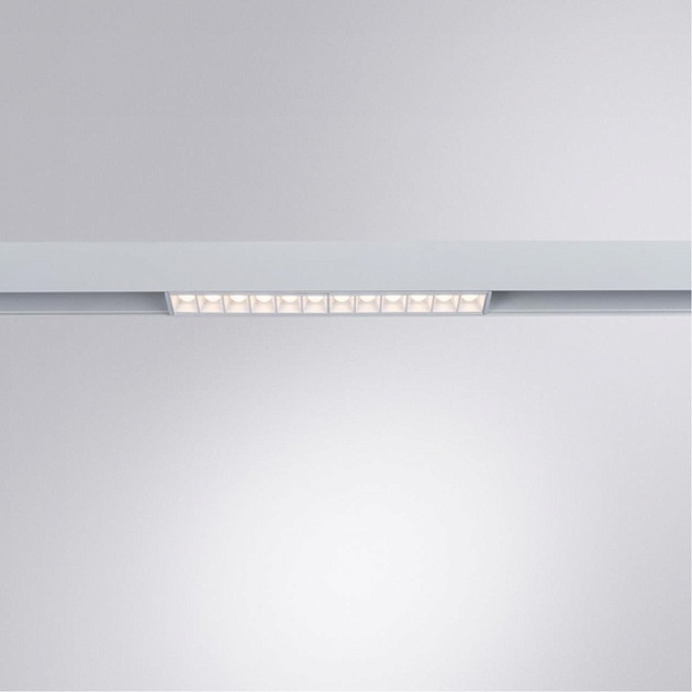 Трековый светодиодный светильник Arte Lamp Linea A4674PL-1WH Фото № 3