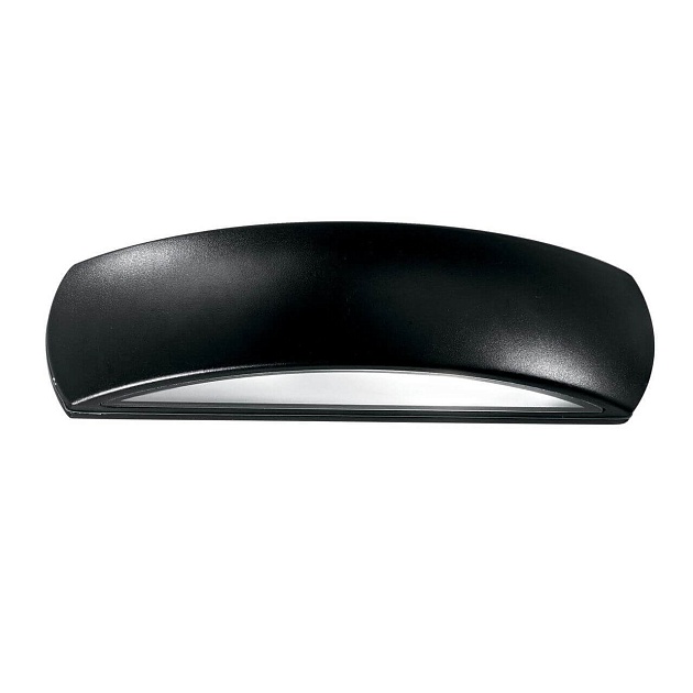 Уличный настенный светильник Ideal Lux Giove AP1 Nero 092201 Фото № 1
