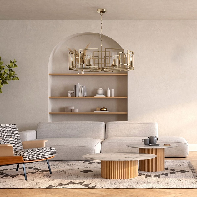 Подвесная люстра Maytoni Bowi H009PL-08G Фото № 5