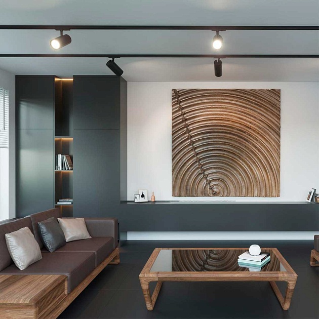 Трековый светильник однофазный трехжильный Novotech SELENE 359161 Фото № 4