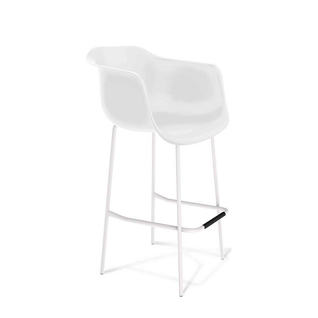 Барный стул Sheffilton SHT-ST31/S29 белый/белый муар 9309100002 изображение 1 Барный стул Sheffilton SHT-ST31/S29 белый/белый муар 9309100002 Фото № 1