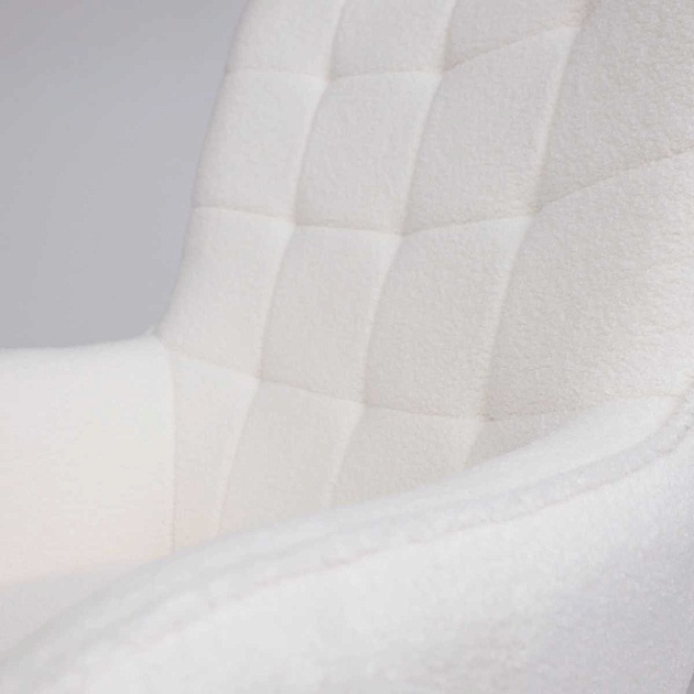 Кресло AksHome Kenzo белый, мех 89978 фото 3
