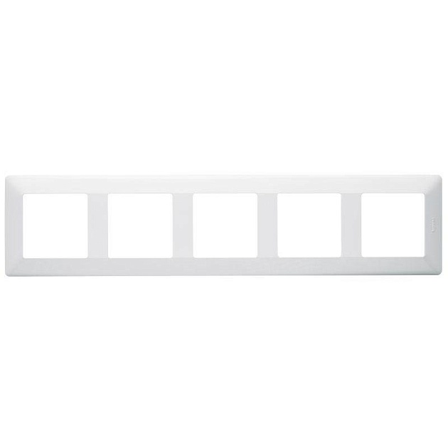 Рамка 5-постовая Legrand Valena Life белая 754005 изображение 1 Рамка 5-постовая Legrand Valena Life белая 754005 Фото № 1