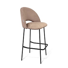Барный стул Sheffilton SHT-ST34-1/S29 латте/чёрный муар 2634830701