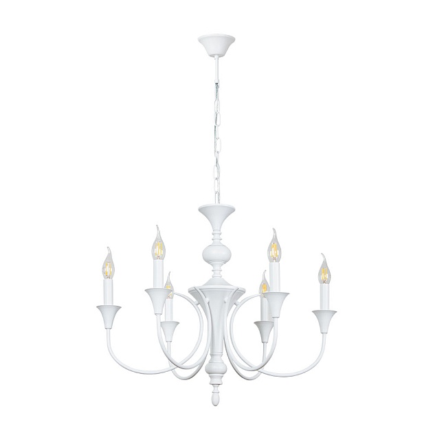 Подвесная люстра Arte Lamp COLLINETTA A4094LM-6WH Фото № 1