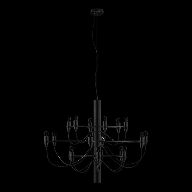 Подвесная люстра Loft IT Gino 10196/650 Black Фото № 4