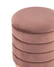 Пуф Stool Group Франсис велюр пыльно-розовый vd-fransis-b15 2
