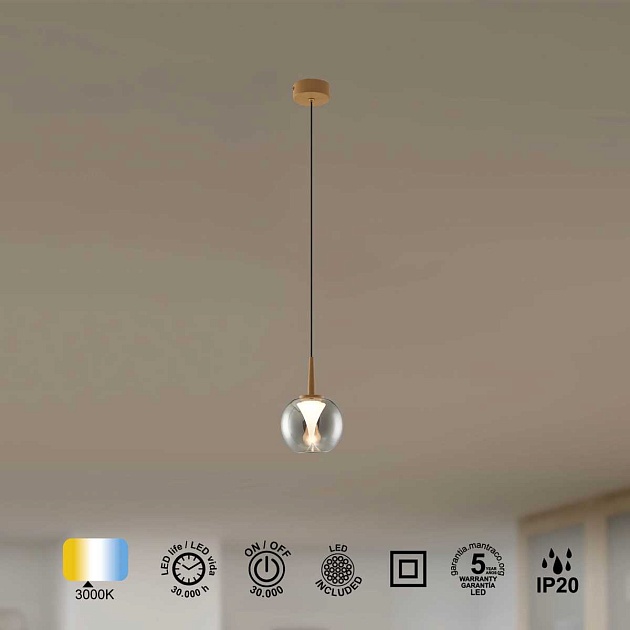 Подвесной светильник Mantra ANDROMEDA 9076 Фото № 5