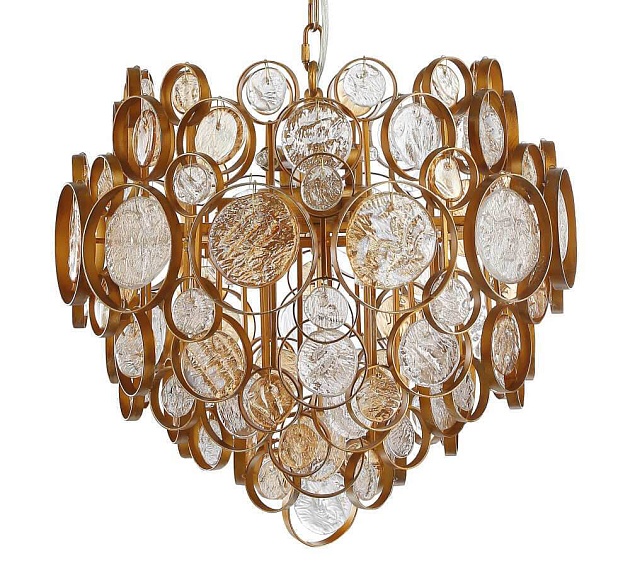 Подвесной светильник Crystal Lux Deseo SP6 D460 Gold Фото № 2