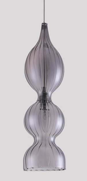 Подвесной светильник Crystal Lux Iris SP1 B Smoke фото 3
